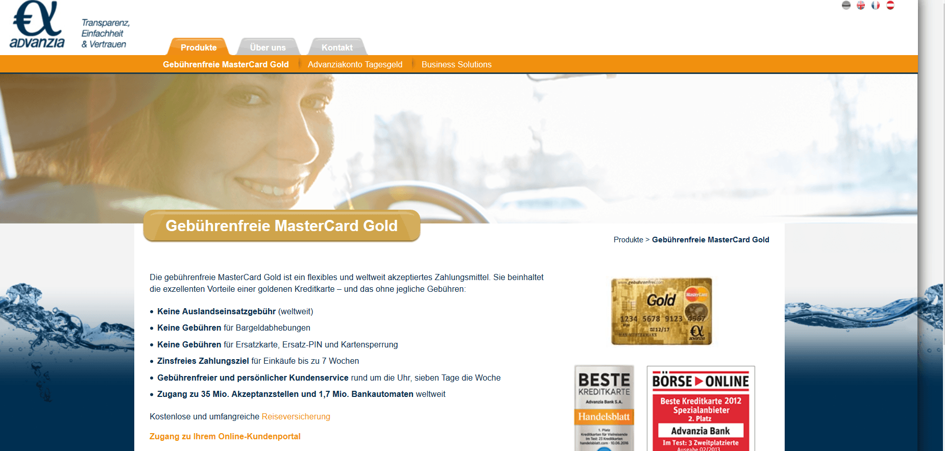 Advanzia bank kreditkarte login